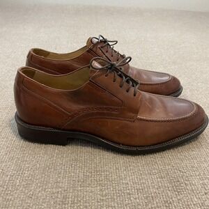 Johnston & Murphy Shoes Mens Size 10 M Brown Leather Derby Dress Oxfords 20-8610